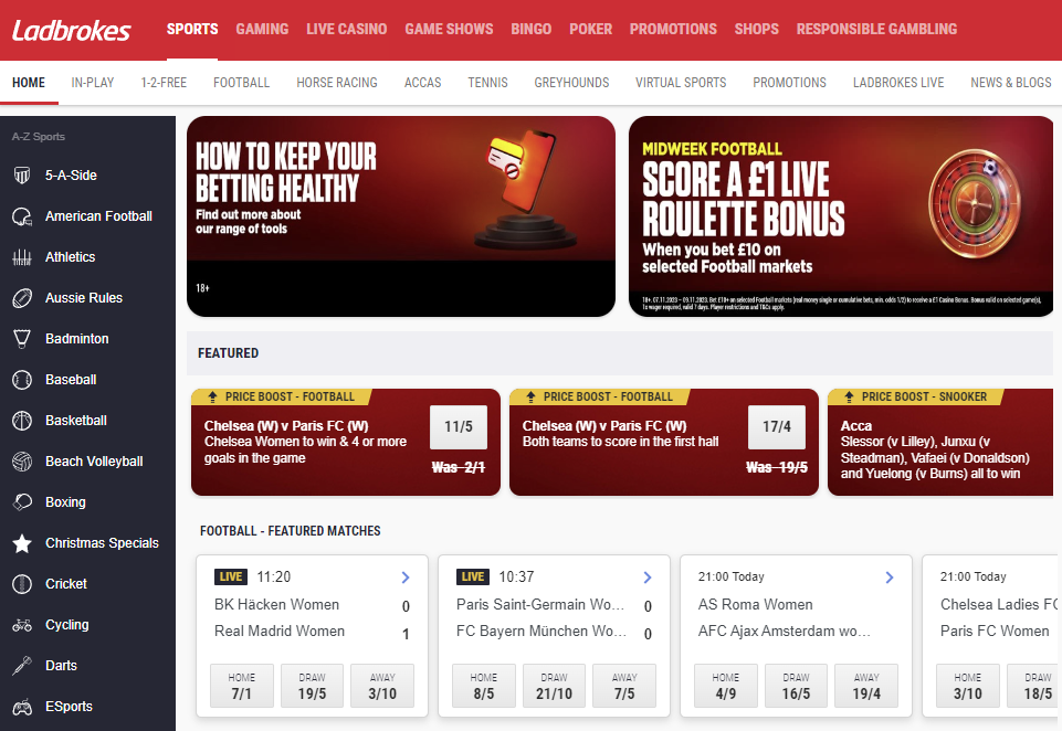 Ladbrokes Sign Up Offer UK