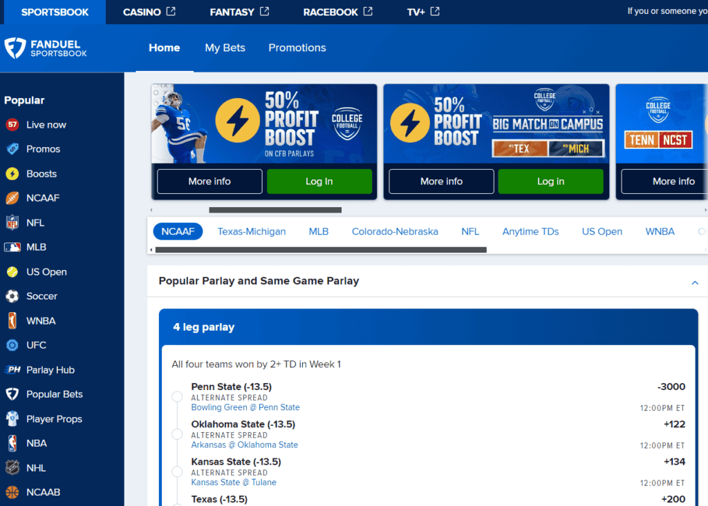 FanDuel promo code and welcome bonus offer