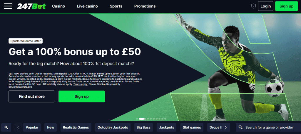 247bet free bet bonus
