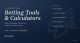 Racing Betting Tools and Calculators