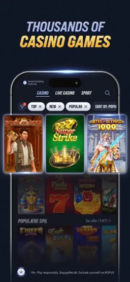 Betinia app – casinospil på iPhone