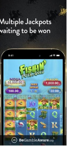 Hippodrome Casino free spins and jackpot slots: Fishin’ Pots of Gold