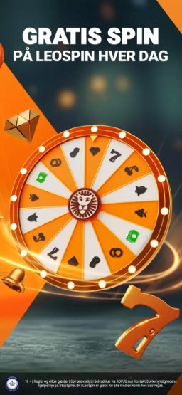 LeoVegas app Danmark – daglig LeoSpin