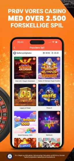 LeoVegas app – oversigt over populære spil