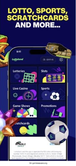 Lottoland free bet markets: sports alongside lotto and scratchcards in the Lottoland app