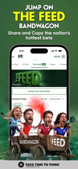Paddy Power app – The Feed, copy other punters' bets