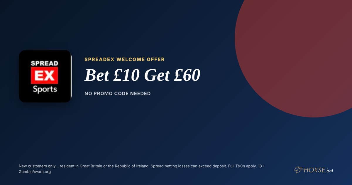 Spreadex promo code and welcome offer: Bet £10 Get £60