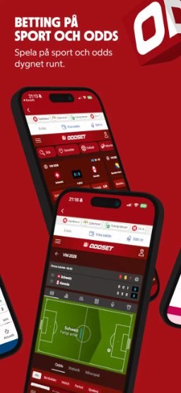 Svenska Spel-appen – Oddset betting på sport