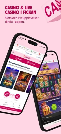 Svenska Spel-appen – casino och livecasino