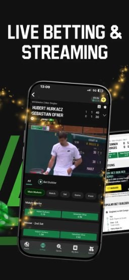 Unibet app Danmark – livebetting og streaming