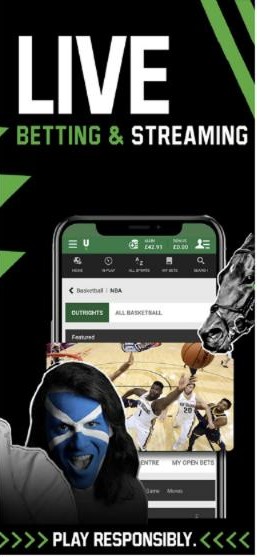 Where to use a Unibet free bet: live betting and streaming in the Unibet app