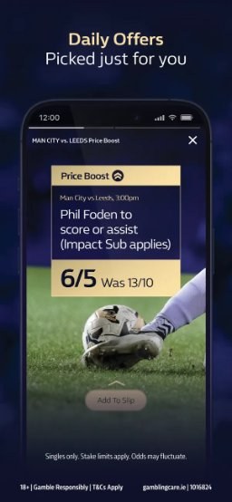 William Hill app – daily price boosts